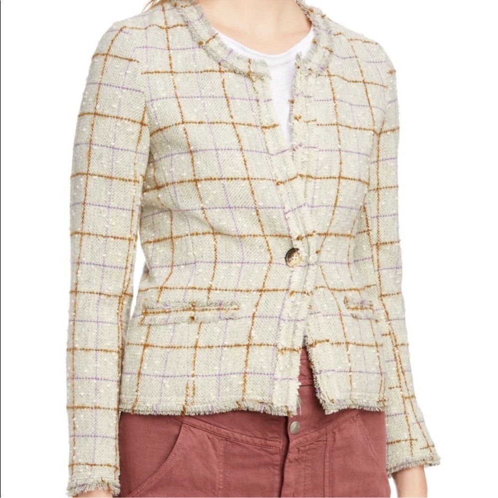 Isabel Marant Etoile Lyra Wool Jacket - Picture 1 of 12